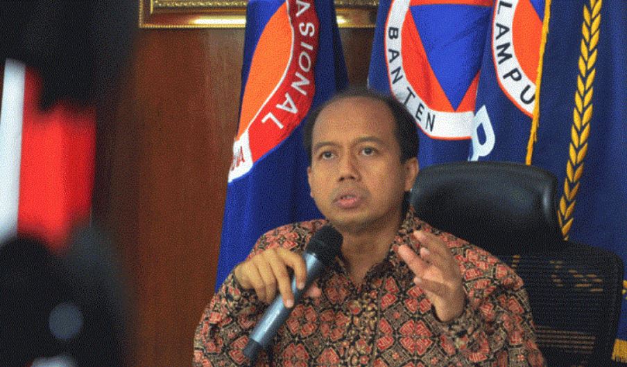 Kepala Pusat Data, Informasi dan Hubungan Masyarakat Badan Nasional Penanggulangan Bencana (BNPB) Sutopo Purwo Nugroho.(Foto: Antara/Dewanto Samodro)