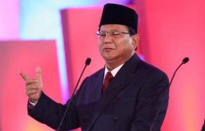 Prabowo Subianto, capres nomor urut 2.