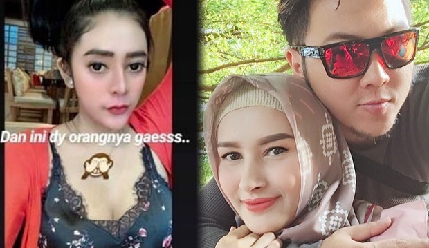 Vernita Syabilla (kiri) disebut Angel Qulbiah, istri Richie vokalis Five Minutes sebagai selingkuhan.