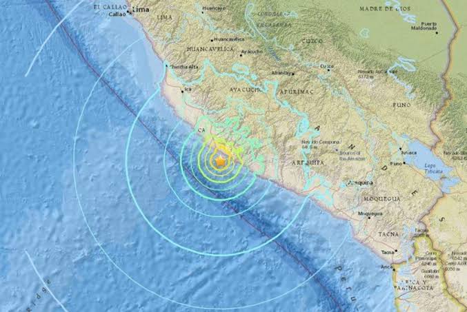 Gempa Peru. (Foto: istimewa)