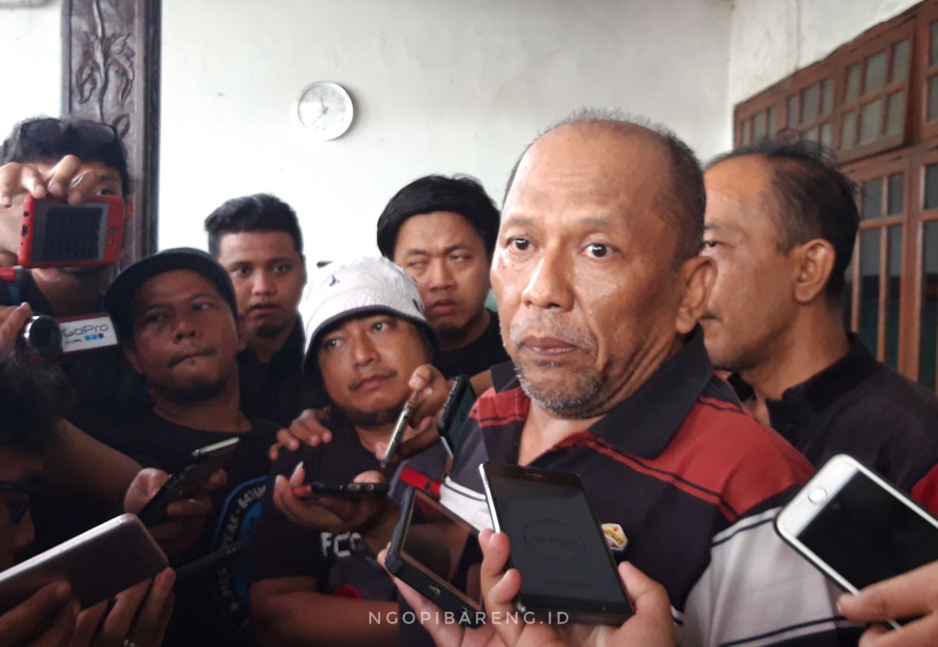 Eks Anggota Komite Eksekutif (Exco) PSSI, Hidayat. (foto: Haris/ngopibareng.id)