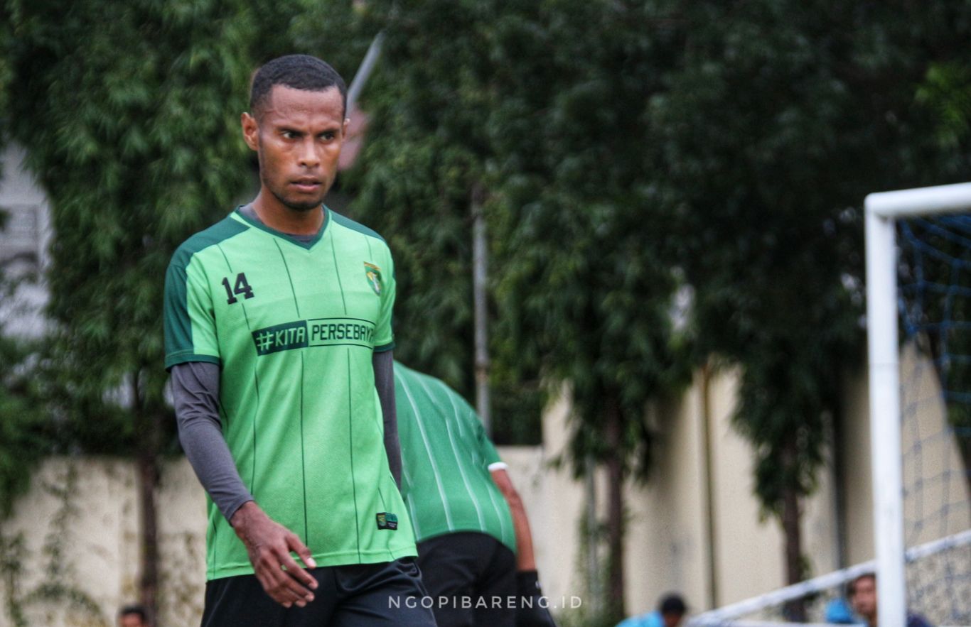 Kapten Persebaya, Ruben Sanadi. (foto: Haris/ngopibareng.id)