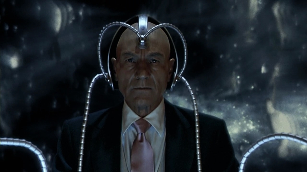 Aktor Patrick Stewart juga tercatat 16 tahun 228 hari berkarier sebagai Profesor Charles Xavier (Profesor X) di serial X-Men.