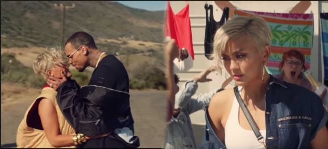 Agnez Mo di video musik Overdose.