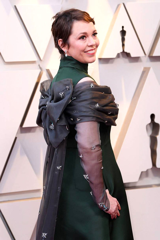 Olivia Colman.