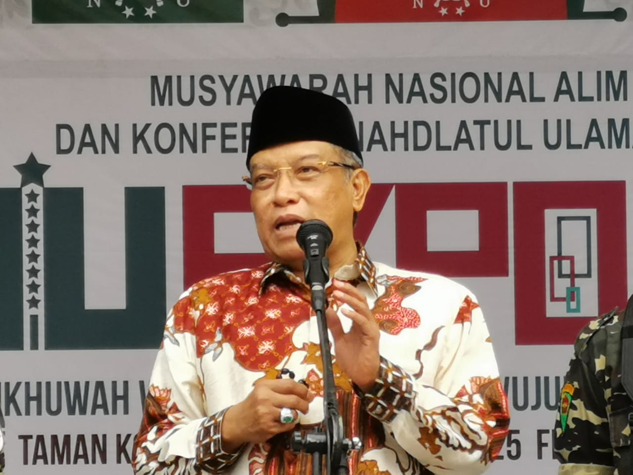 Ketua Umum PBNU, Prof KH Said Aqil Siroj. (foto: nu for ngopibareng.id) 