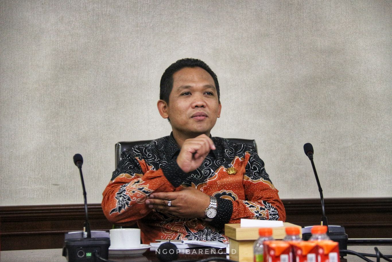 Bupati Lumajang, Thoriqul Haq. (foto: Haris/ngopibareng.id)