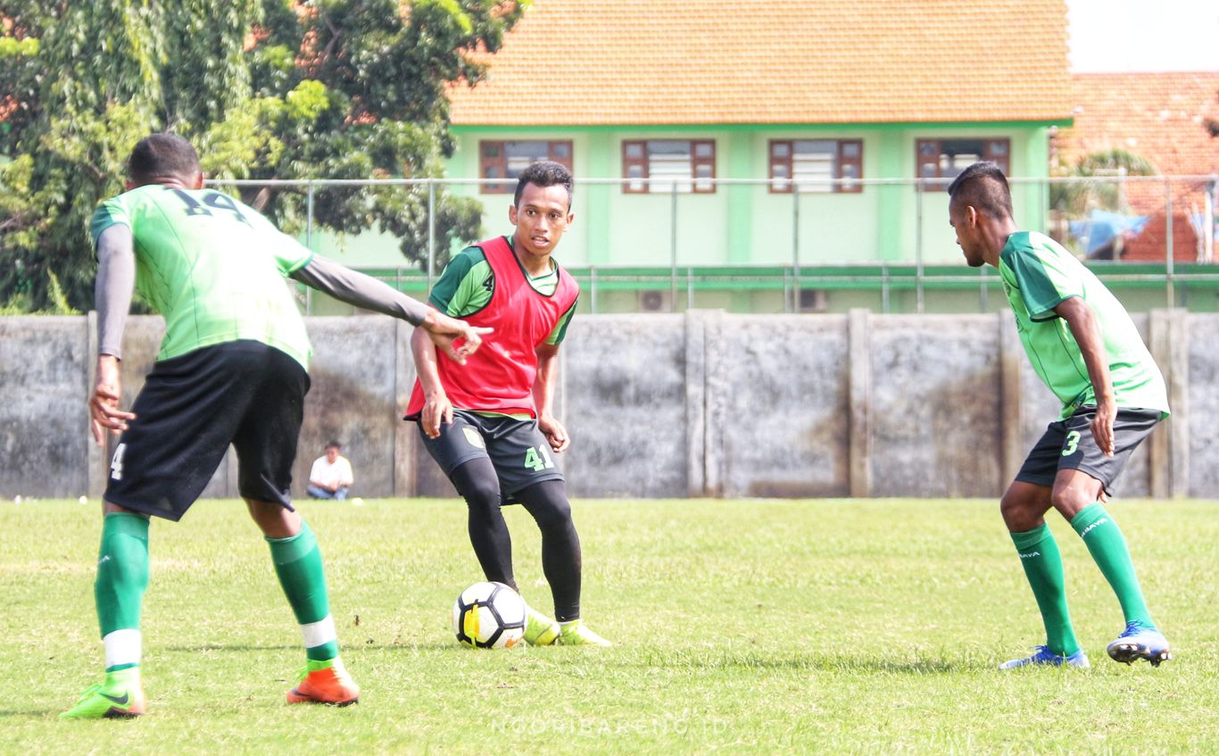 Winger Persebaya, Irfan Jaya. (foto: Haris/ngopibareng.id)