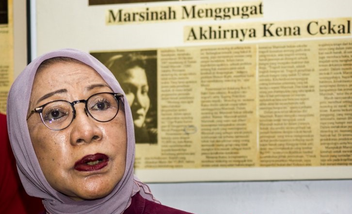 Ratna Sarumpaet (Foto: Antara/Galih Pradipta/hp).