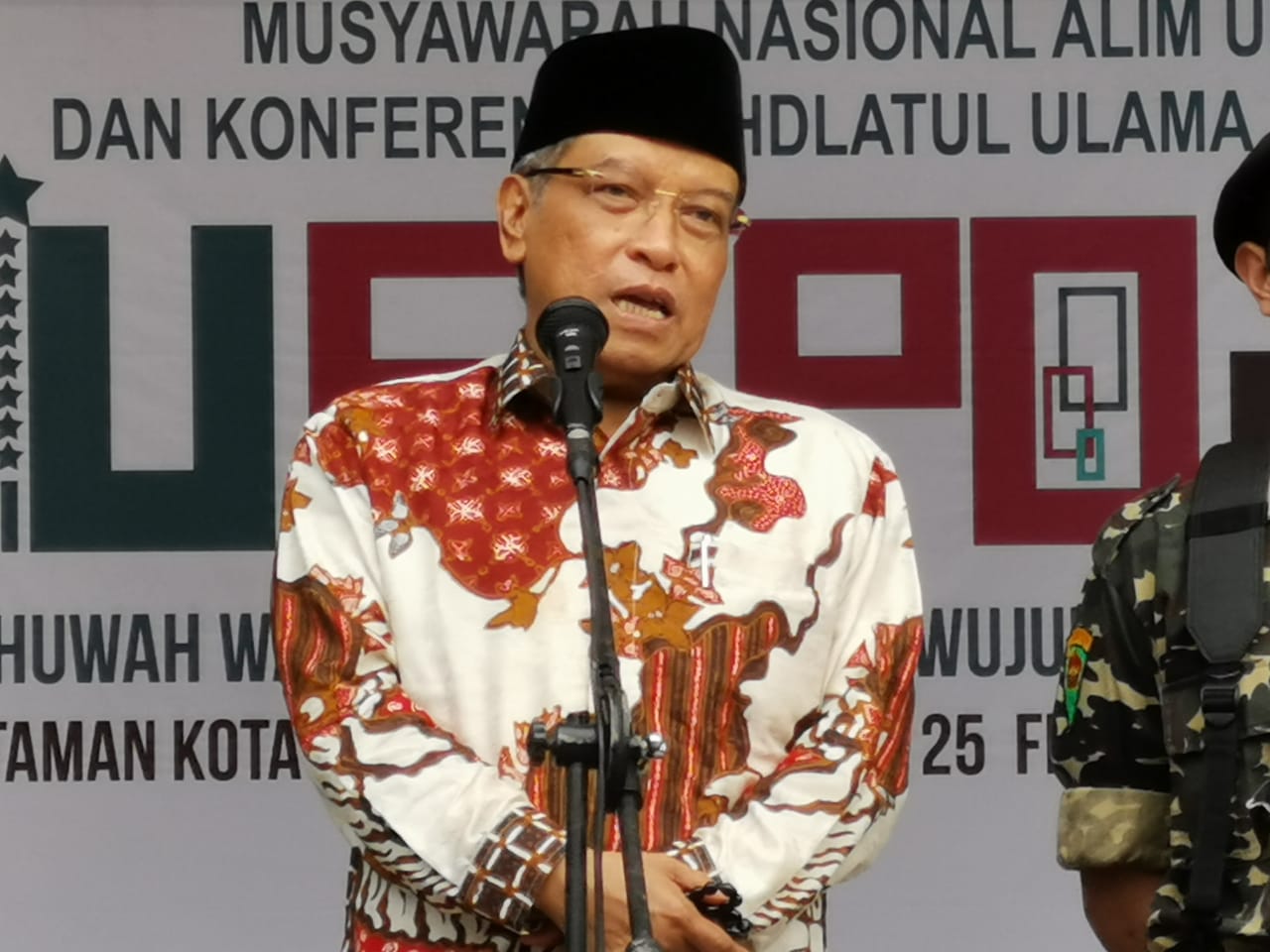 Ketua Umum PBNU Prof. Dr. KH. Said Aqil Siroj, MA. (Foto: nu for ngopibareng.id)