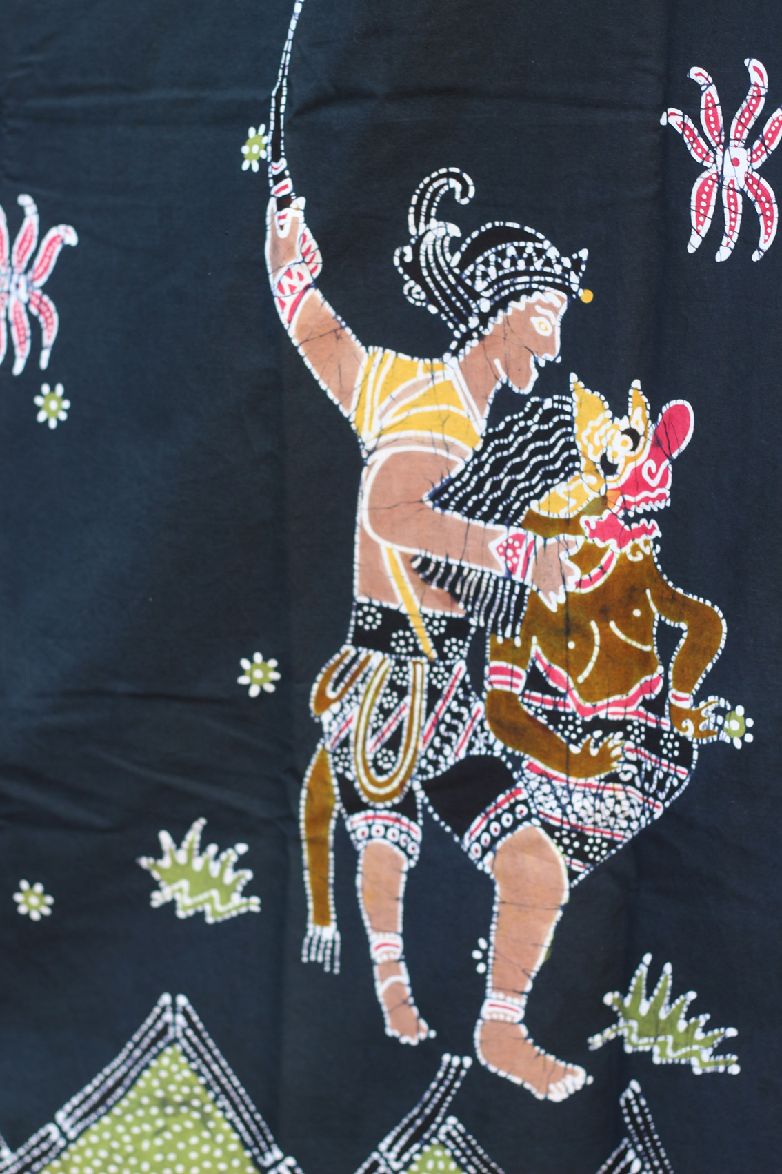 Motif batik Turonggoyakso yang ikut diinisiasi Arumi Bachsin. (Foto:Widikamidi/ngopibareng.id)