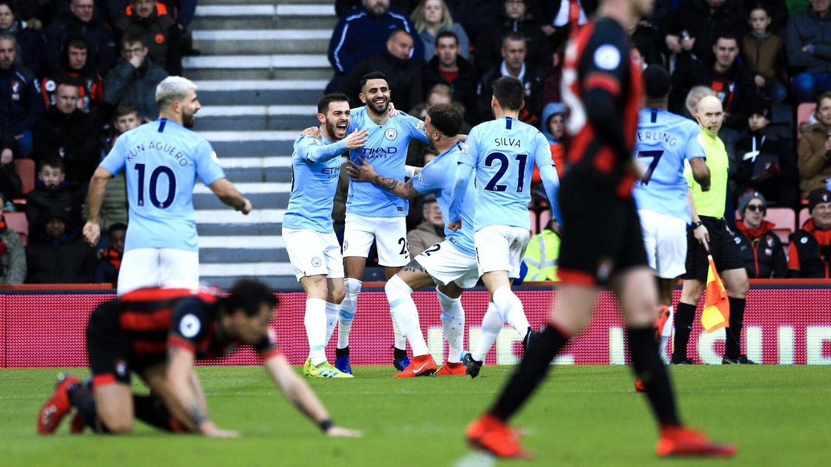 Manchester City dan Manchester United berhasil memetik kemenangan di pekan ke-29 Premier League. (Foto: Twitter/@ManCity)