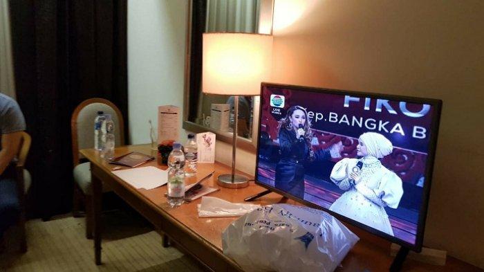 Suasana kamar hotel diduga tempat penangkapan petinggi partai politik di bilangan Jakarta Barat, Senin 4 Maret.