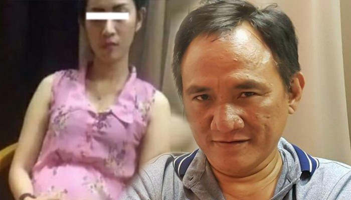 Foto perempuan yang ditangkap bersama Andi Arief di kamar hotel kawasan Slipi, Jakarta, Minggu, 3 Maret 2019 malam. 