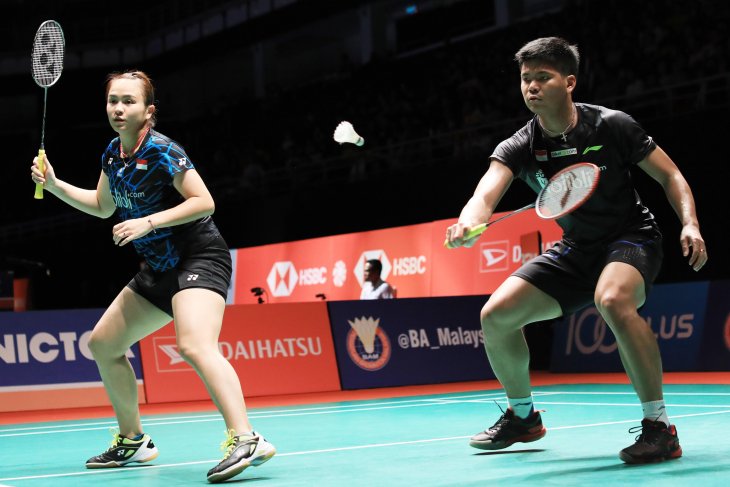 Pasangan ganda campuran pelatnas PBSI Praveen Jordan/Melati Daeva Oktavianti. (Foto: PBSI)