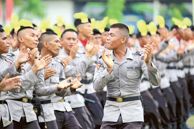 Sekolah calon anggota polri. (Foto: dok/antara)