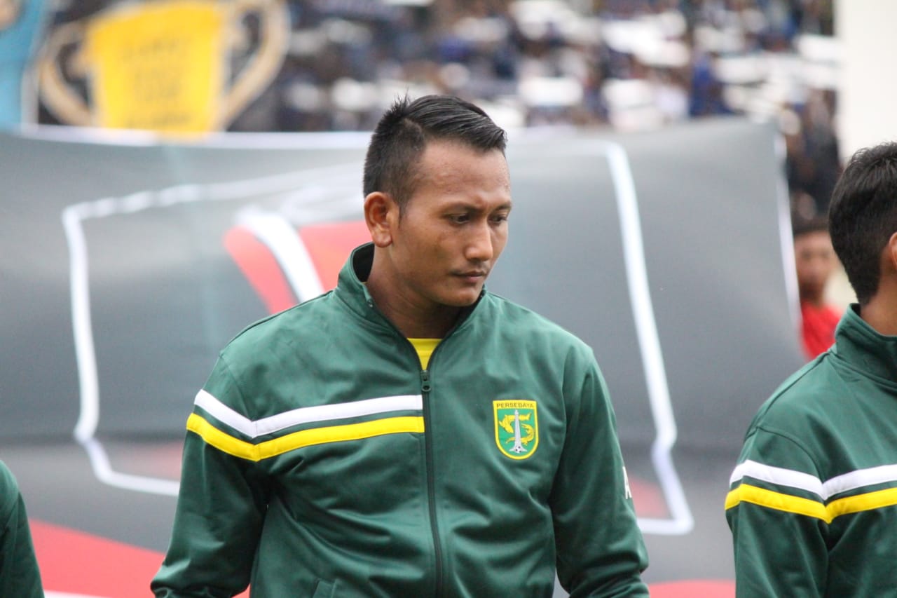 Kiper Persebaya, Abdul Rohim. (Foto: Haris/ngopibareng.id)