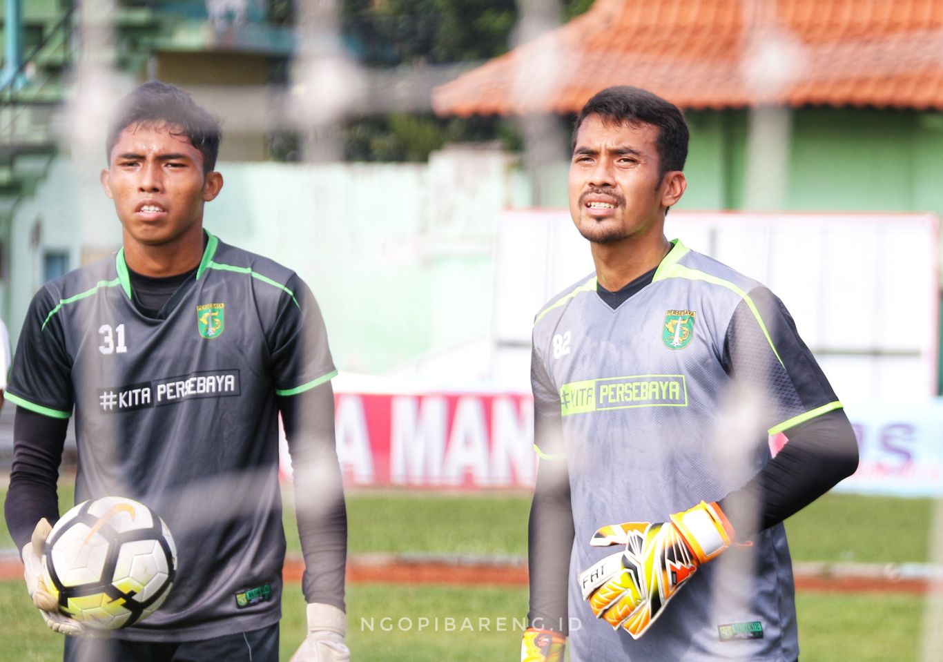 Kiper Persebaya, Imam Arif. (Foto: Haris/ngopibareng.id)