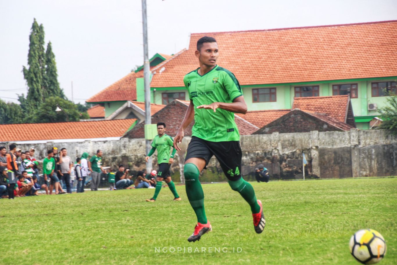 Bek Persebaya, Andri Muliadi. (Foto: Haris/ngopibareng.id)