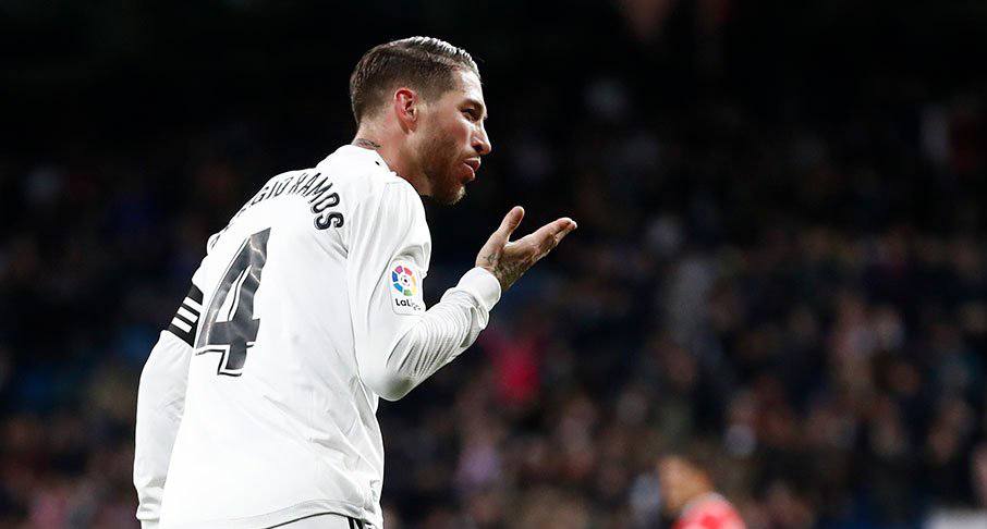 Terungkap Sergio Ramos sempat bertikai dengan Marcelo dalam sesi latihan terakhir sebelum lawan Real Valladolid. (Foto: Twitter/@realmadrid)