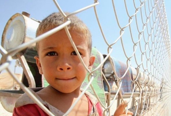 Anak pengungsi korban perang Suriah. (Foto: dok/antara)