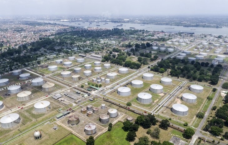 Kilang PT Pertamina (persero) Refinery Unit (RU) III Plaju, Palembang, Sumatera Selatan. (Foto: dok/antara)