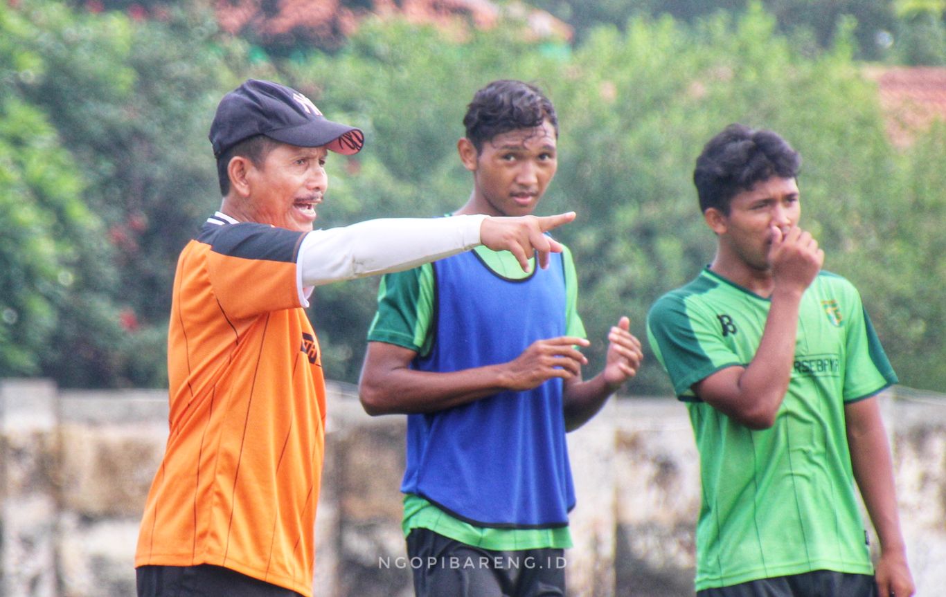 Pelatih Persebaya, Djajang Nurdjaman. (foto: Haris/ngopibareng.id)