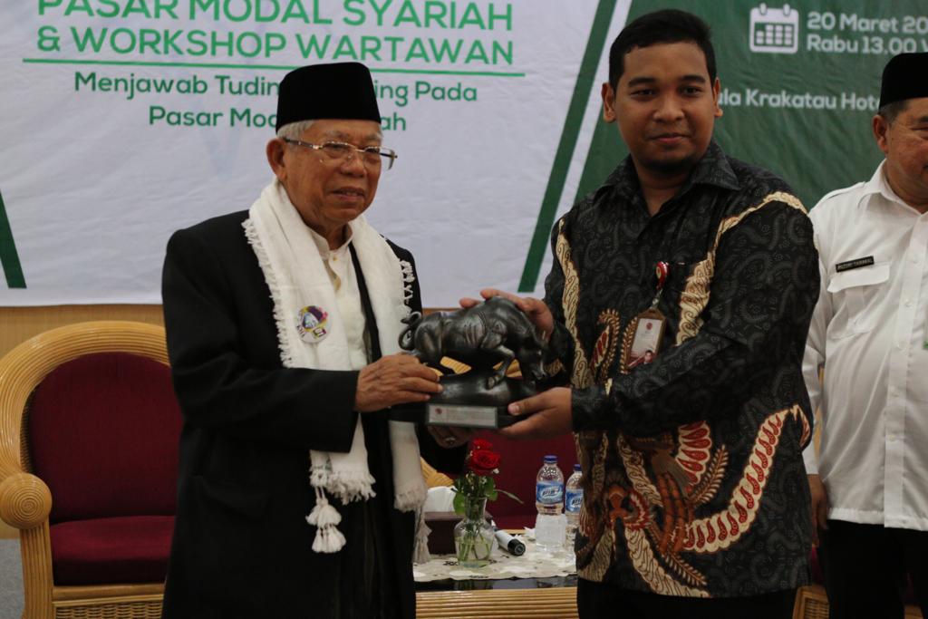 Cawapres nomor urut 01, Ma`ruf Amin saat mengikuti dialog kebangsaan di Bengkulu, Rabu, 20 Maret 2019. (Foto: istimewa)