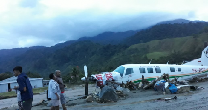 Korban banjir Jayapura mencapai ribuan orang