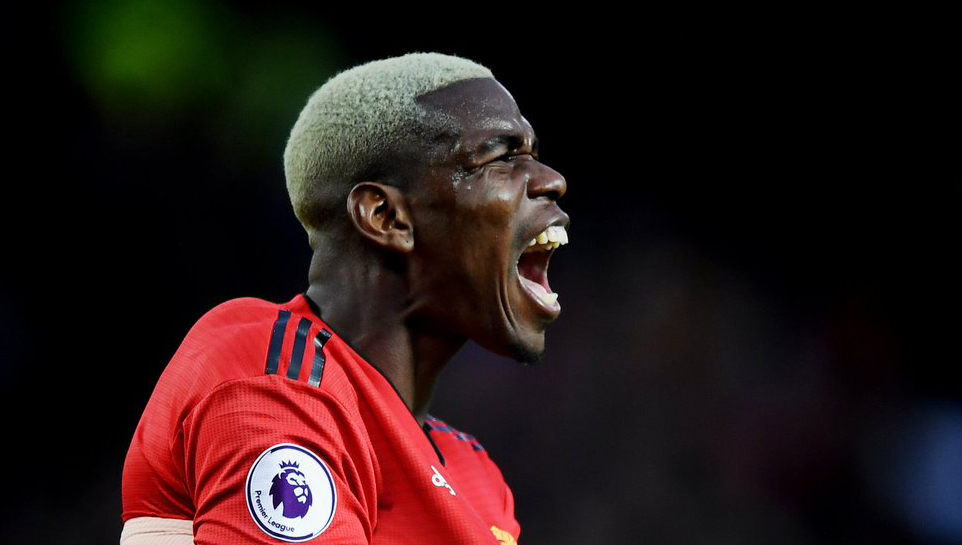 Pogba tertarik bermain di Real Madrid di bawah asuhan mantan kapten Prancis. (Foto: Twitter/@ManUtd)