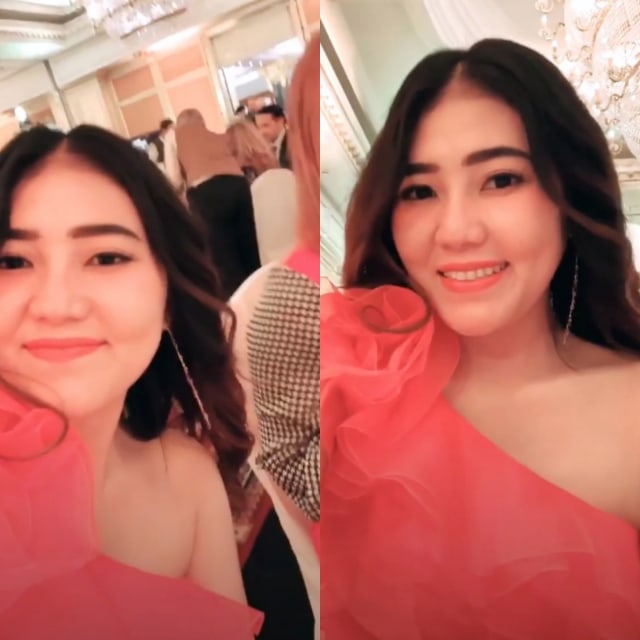 Penampilan Via Vallen saat gala dinner di BraVo Awards 2019.