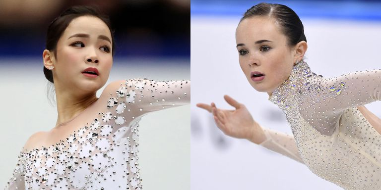 Lim Eun Soo (kiri) vs Mariah Bell.