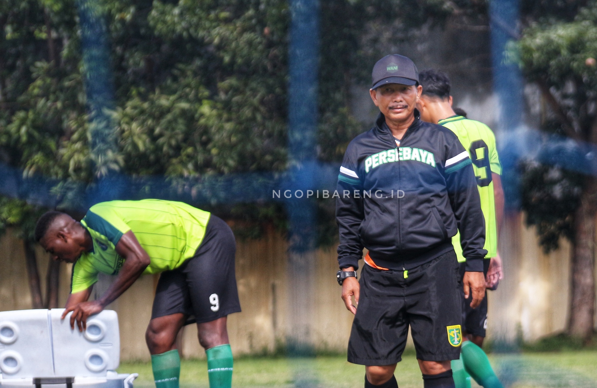 Pelatih Persebaya, Djajang Nurdjaman. (foto: Haris/ngopibareng.id)