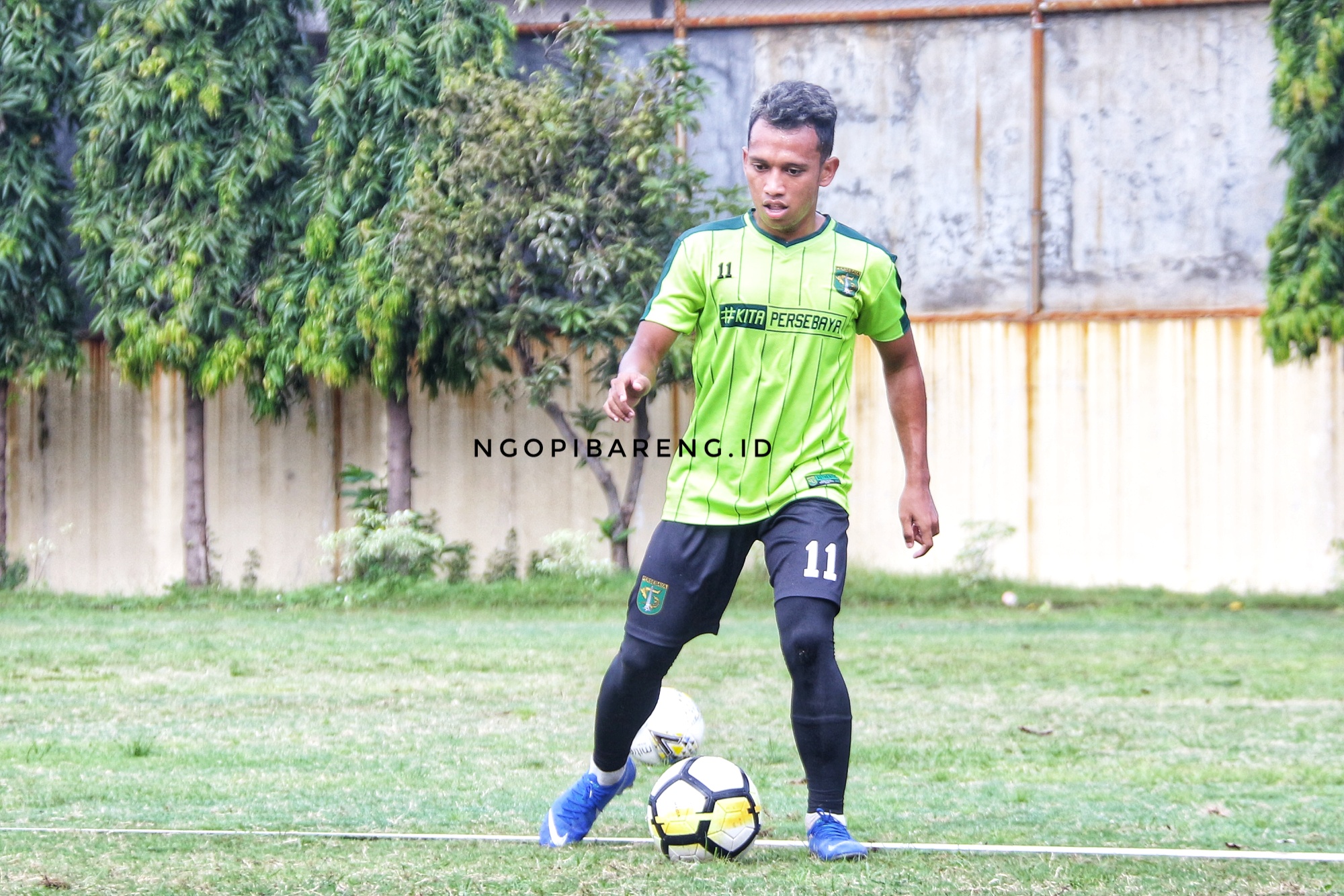 winger Persebaya, Irfan Jaya. (foto: Haris/ngopibareng.id)