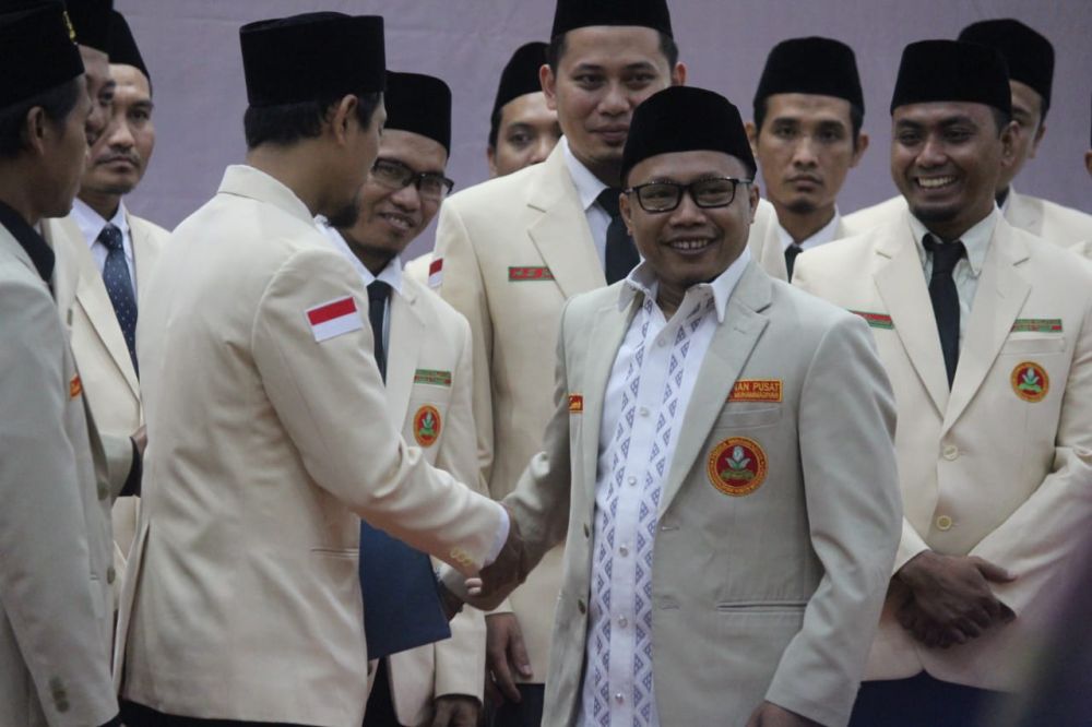 Pelantikan Pemuda Muhammadiyah Jawa Timur di Surabaya. (Foto: md for ngopibareng.id)