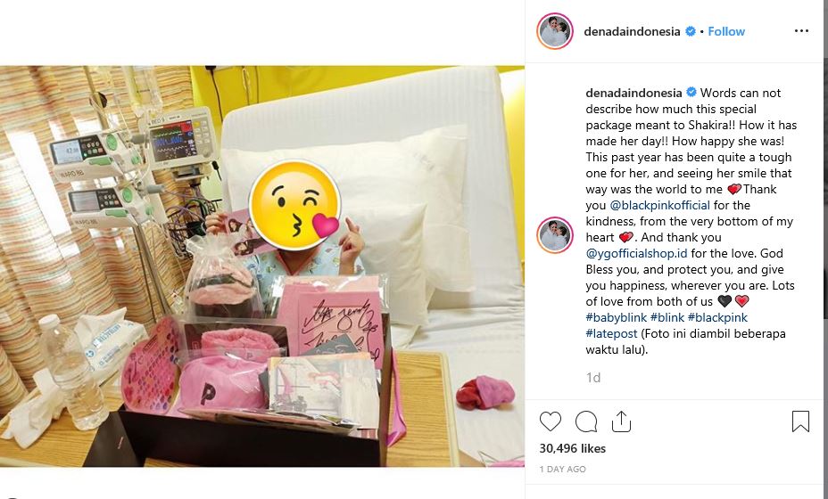 Shakira baru-baru ini mendapatkan kado istimewa dari idolanya, BLACKPINK.