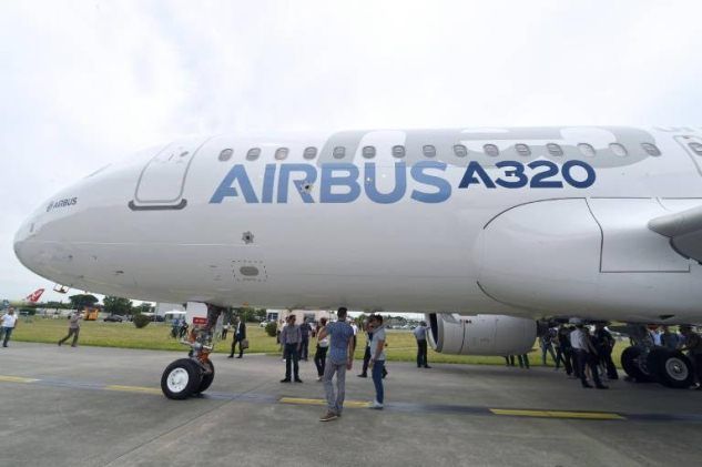 Airbus mengatakan, pihaknya menandatangani perjanjian dengan China Aviation Supplies Holding Company yang mencakup pembelian oleh maskapai Tiongkok dari pesawat Airbus termasuk 290 pesawat A320 (Foto: AFP)