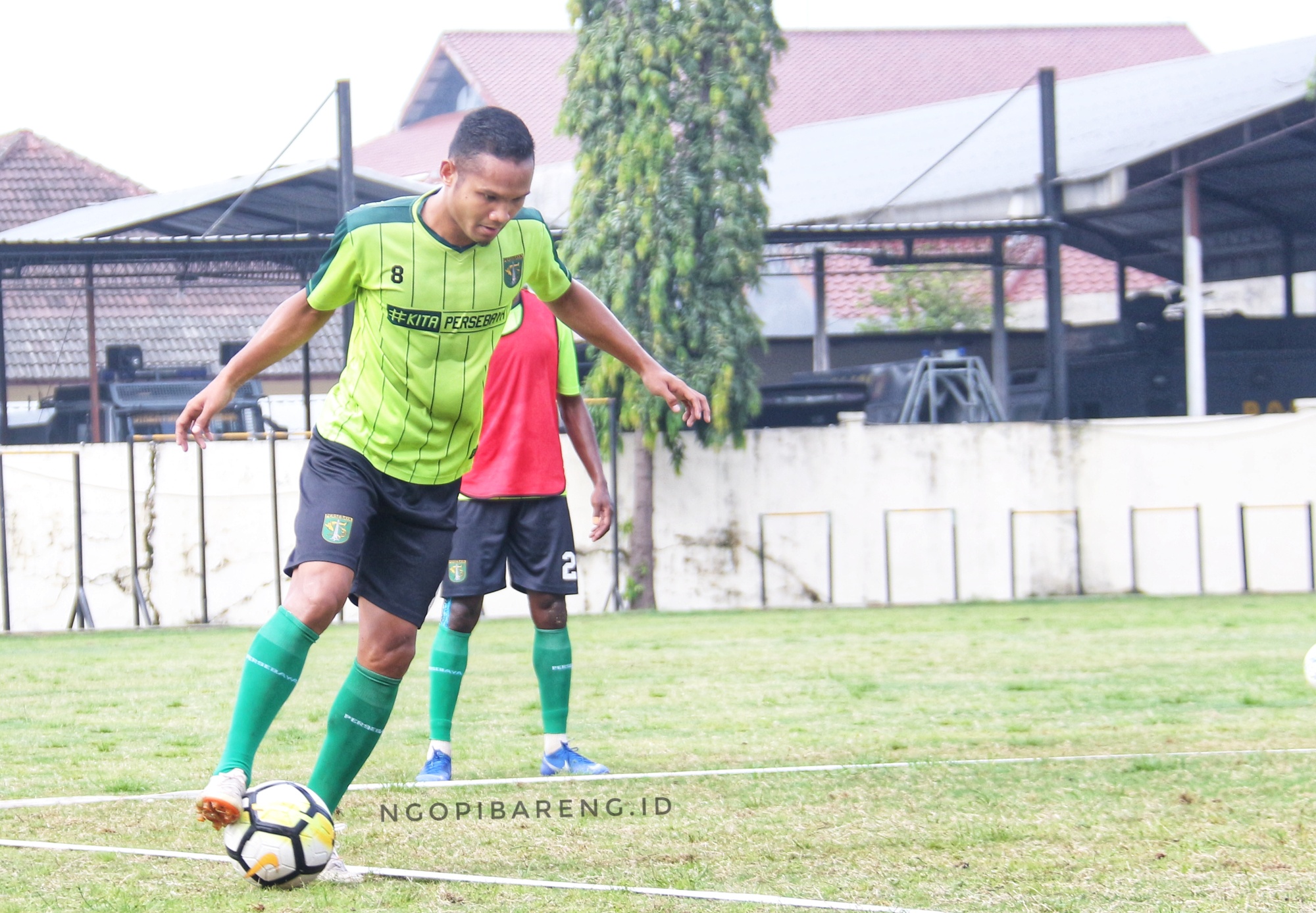 Winger Persebaya Oktafianus Fernando. (Foto: Haris/ngopibareng.id)