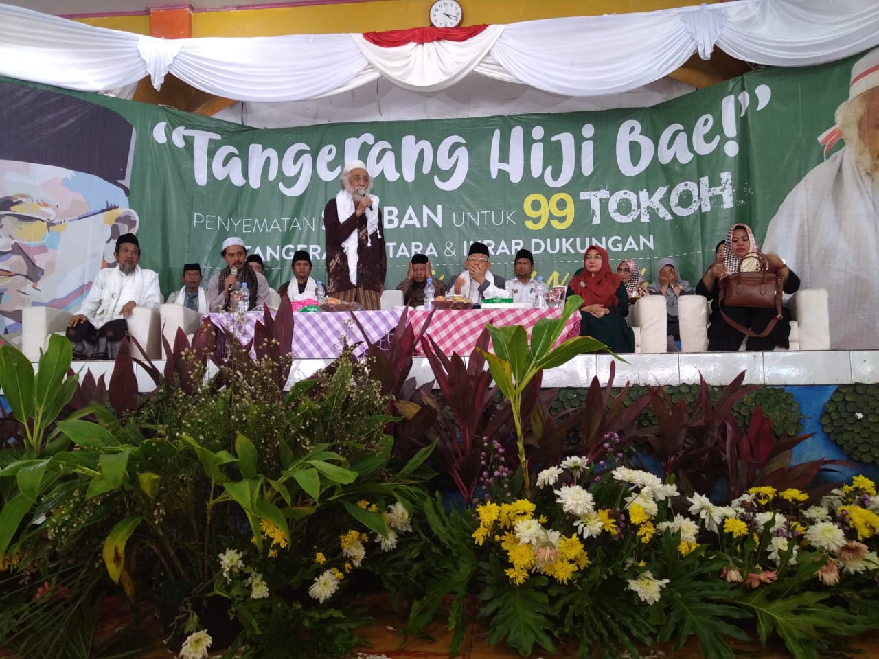 Deklarasi dukungan tokoh Banten untuk Jokowi-Ma`ruf, Selasa, 26 Maret 2019. (Foto: istimewa)