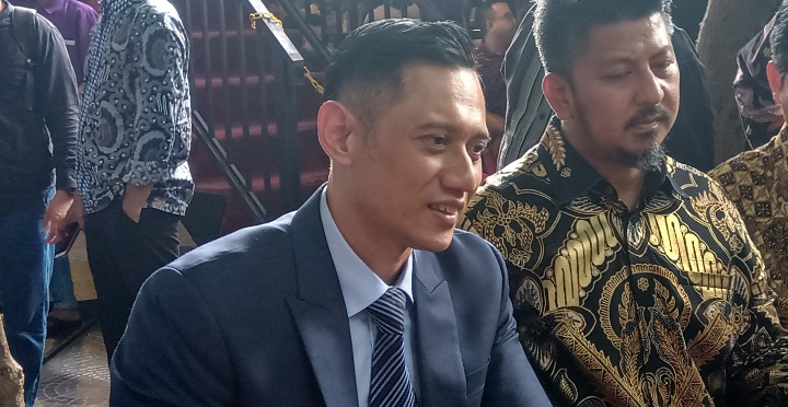 AHY saat dijumpai di Surabaya, Rabu, 27 Maret 2019. (Foto: Farid/ngopibareng.id) 