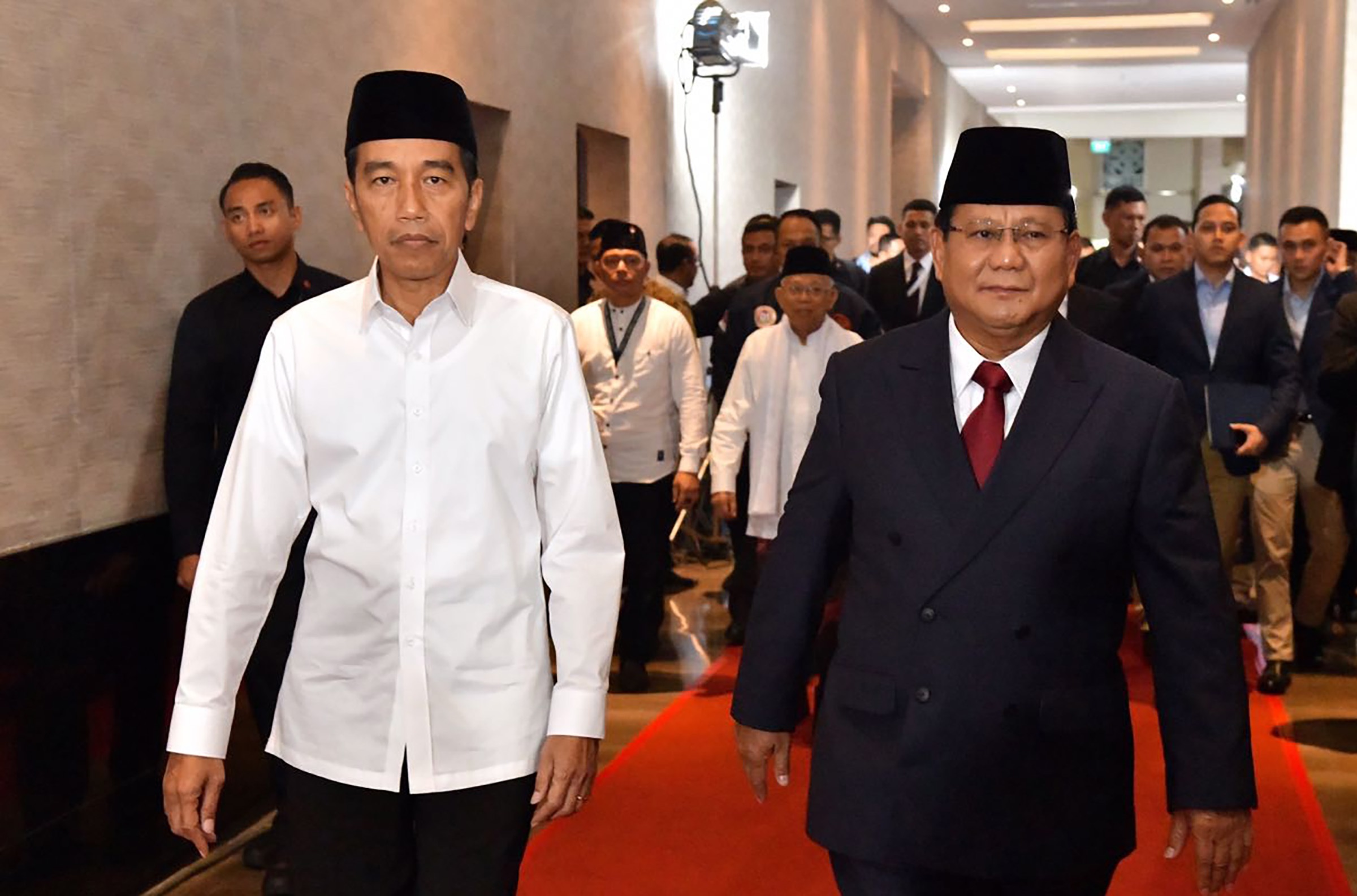 Capres nomor urut 01 dan 02 Joko Widodo dan Prabowo Subianto. (Foto: dok/antara)