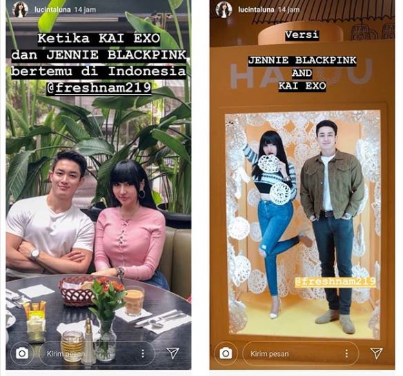 Foto Lucinta Luna bersama Park Nam pernah heboh pada Januari 2019.