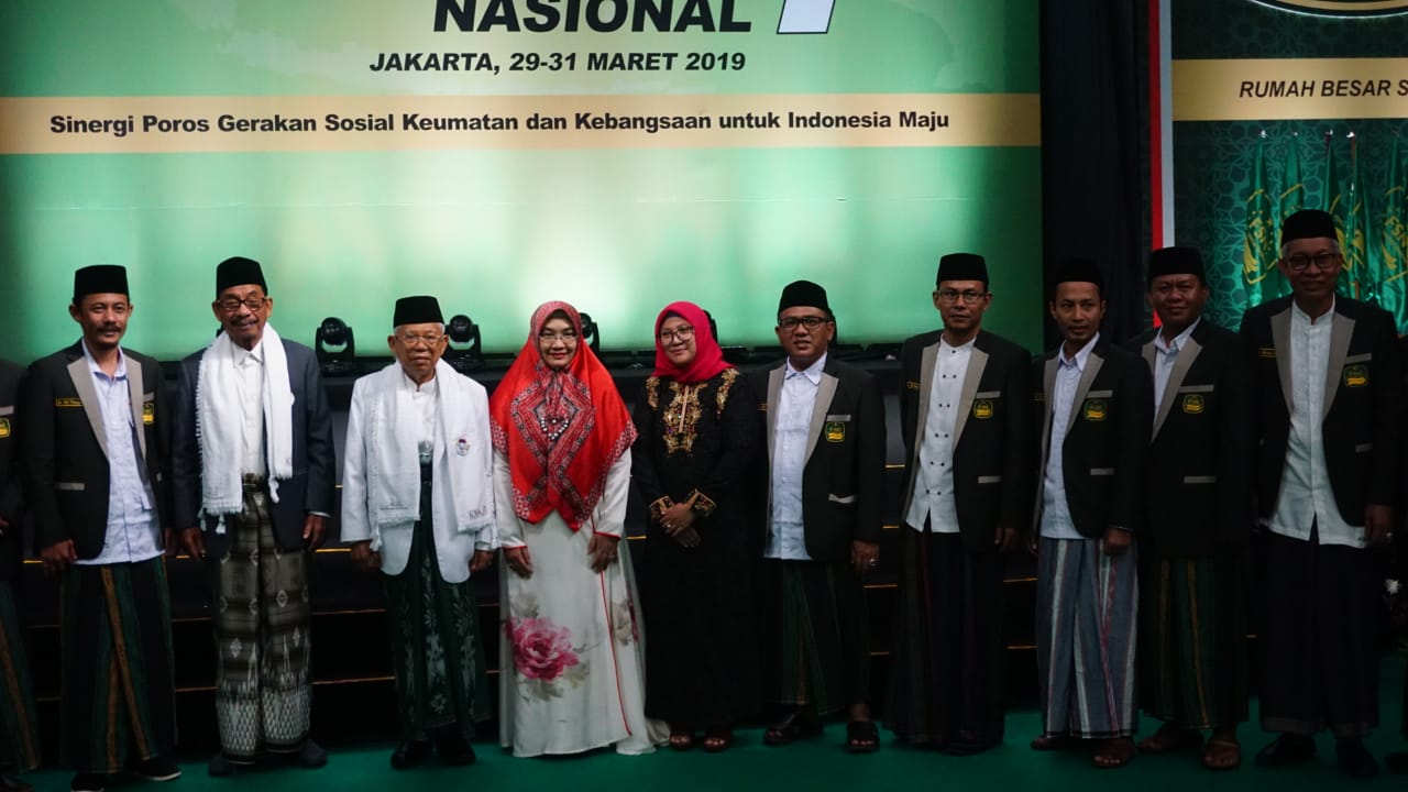 Cawapres nomor urut 01, KH Ma`ruf Amin saat kampanye di Depok, Sabtu, 30 Maret 2019. (Foto: istimewa)