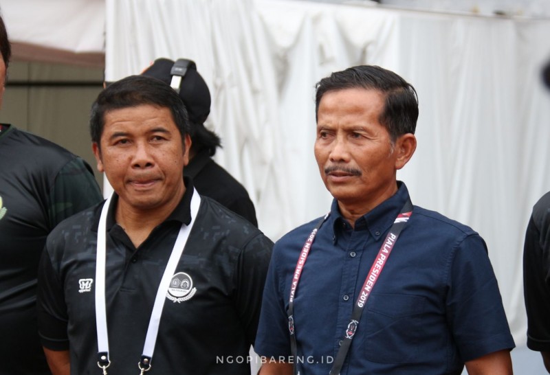 Pelatih Persebaya, Djajang Nurdjaman. (Foto: Haris/ngopibareng.id)