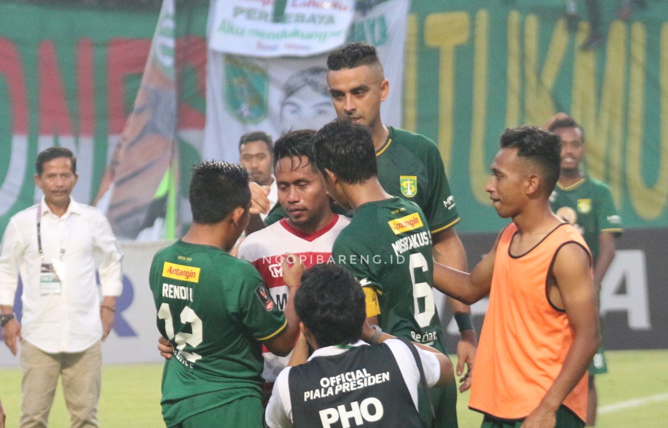 Pemain Madura United, Andik Vermansah. (Foto: Haris/ngopibareng.id)