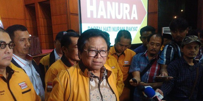 Ketua DPD RI sekaligus Ketua Umum Partai Hanura Oesman Sapta Odang (OSO).