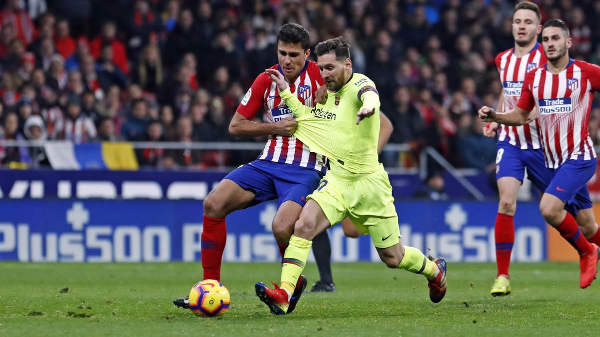 Barcelona vs Atletico Madrid. (Foto: Twitter/@FCBarcelona)