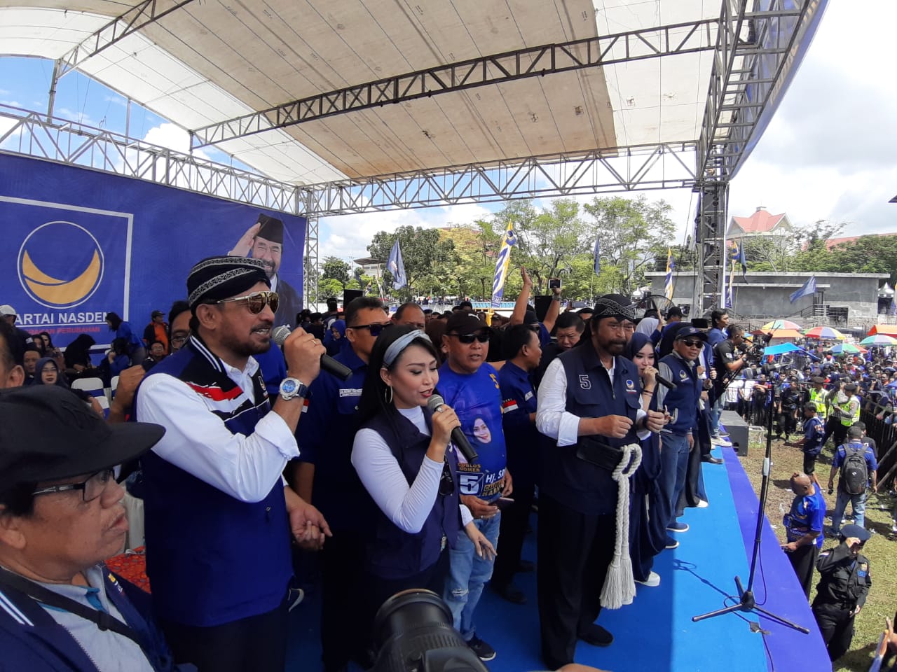 Kampanye Akbar Nasdem di Magetan. (Foto: istimewa)