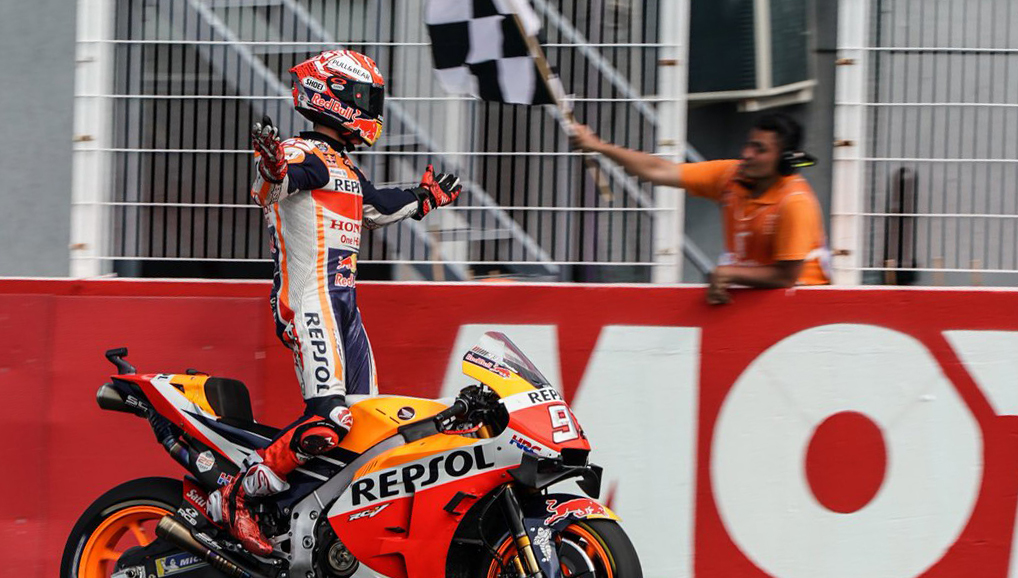 Pembalap Repsol Honda, Marc Marquez. (Foto: Twitter/@