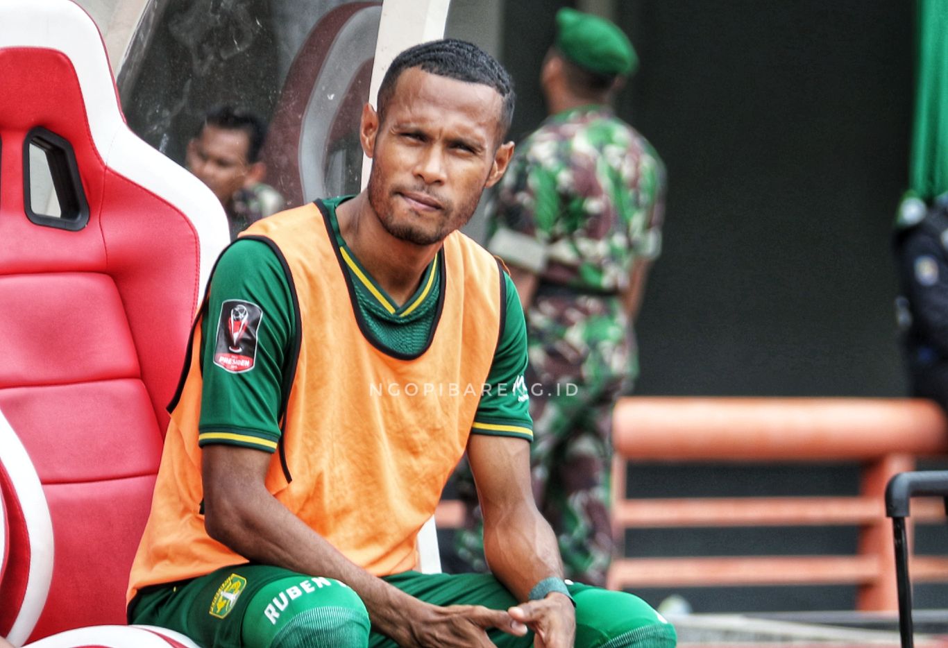 Kapten Persebaya, Ruben Sanadi. (Foto: Haris/ngopibareng.id)